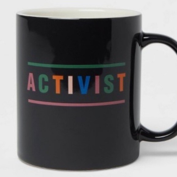 Room Essentials Stoneware Activist Mug - Picture 2 of 4